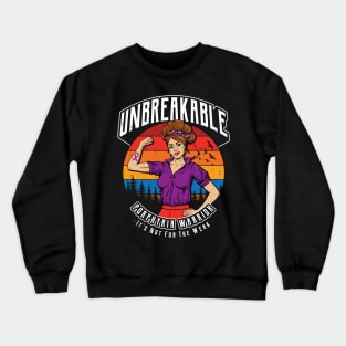 Unbreakable Porphyria Warrior Crewneck Sweatshirt